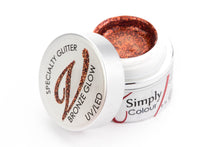 Load image into Gallery viewer, SIMPLY Specialty Glitter Gel - Bronze Glow

