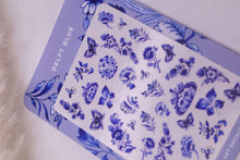 Load image into Gallery viewer, ODINE NAIL DECALS-DELFT BLUE
