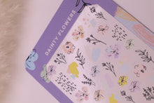 Load image into Gallery viewer, ODINE NAIL DECALS-DAINTY FLOWERS
