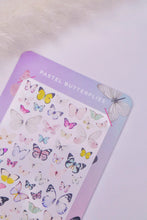 Load image into Gallery viewer, ODINE NAIL DECALS-PASTEL BUTTERFLIES
