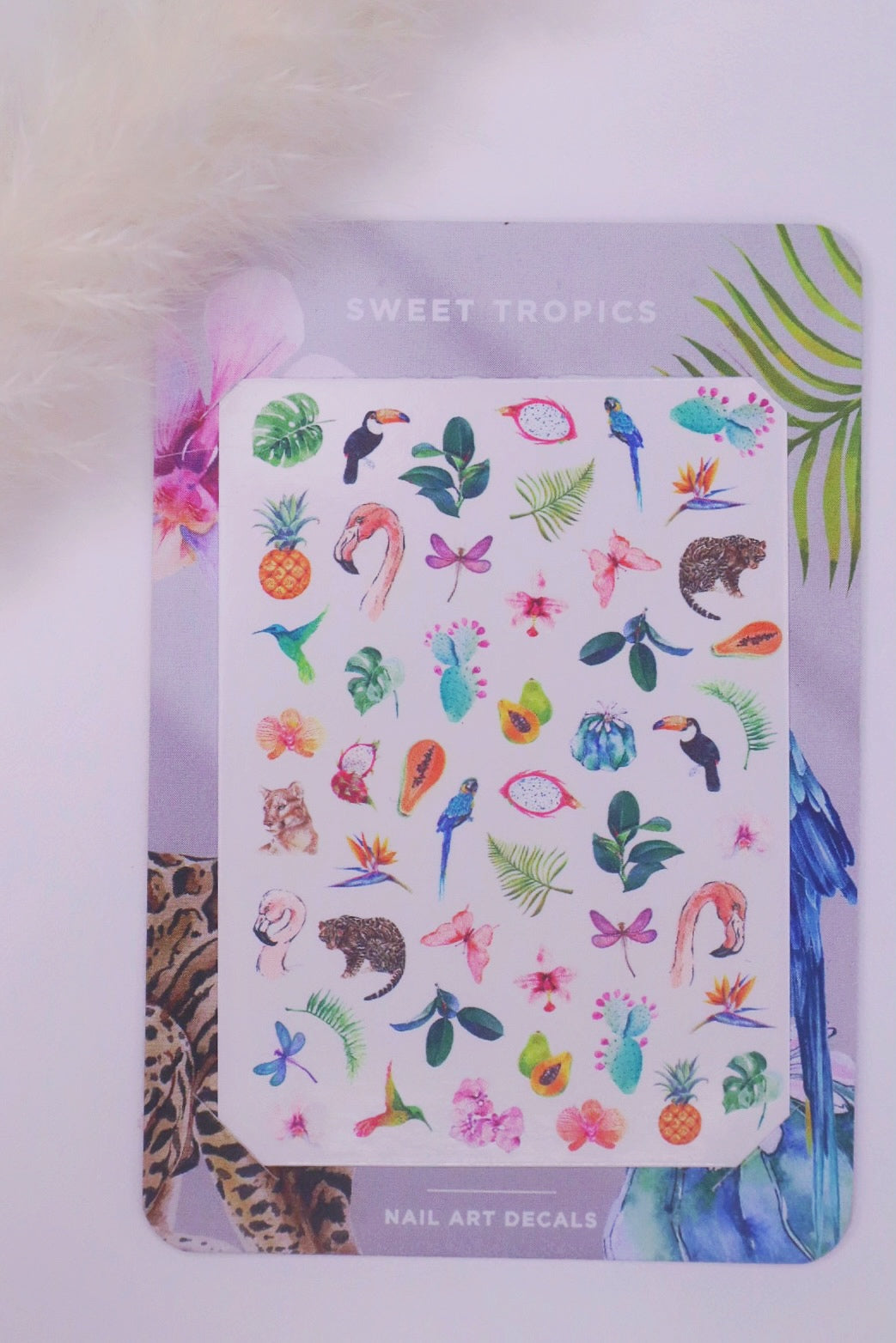 ODINE NAIL DECAL-SWEET TROPICS