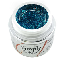 Load image into Gallery viewer, SIMPLY Glitter Gel - Skinny Dippin&#39;
